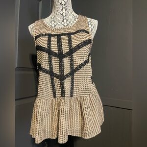 Free people Stylish Lace Overlay Top